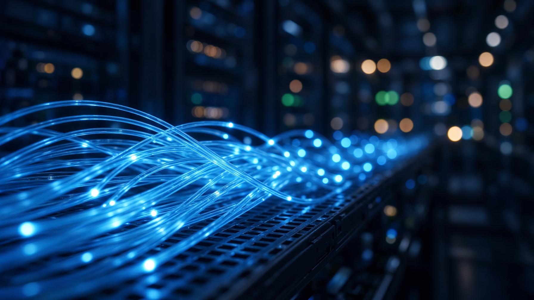 Sunucu ağ ve fiber bağlantı altyapısı