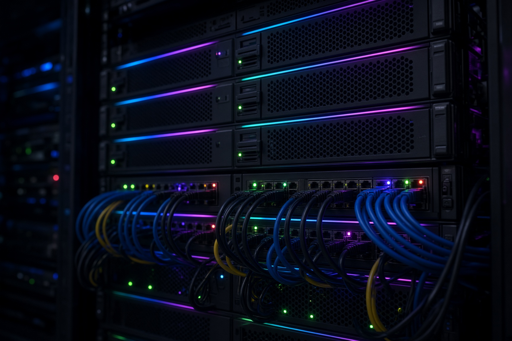 Game server kiralama için Xeon ve Ryzen işlemcili, SSD ve NVMe depolamalı oyun sunucusu altyapısı görseli